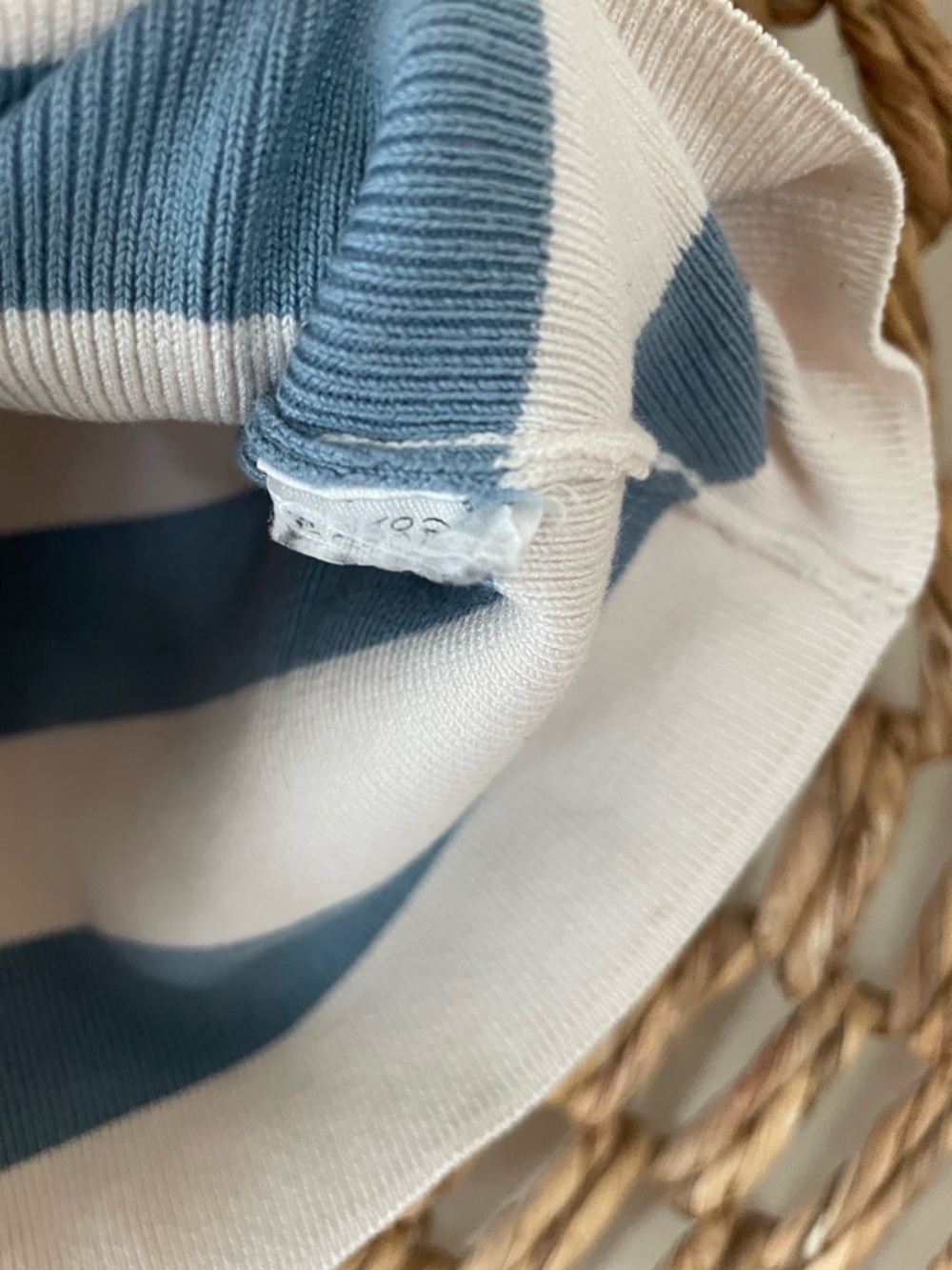 Zara Striped Sleeveless Knit Crop Top - Picture 4 of 6